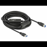 Delock Aktív USB 3.2 Gen 1 kábel A-típusú USB B-típusú USB csatlakozóvégekkel 10 m (85380) (85380)