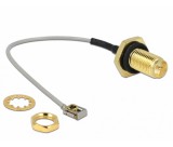 Delock Antenna RP-SMA anya válaszfali csatlakozó