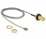 Delock Antenna RP-SMA anya válaszfali csatlakozó