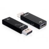 Delock Átalakító Displayport 1.1 male to HDMI female, fekete (DL65258)