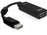Delock Átalakító Displayport 1.1 male to HDMI female passzív, fekete (DL61849)