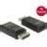 DELOCK Átalakító Displayport 1.2 male to HDMI female 4K aktív, fekete 63585