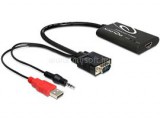 Delock Átalakító HDMI to VGA audió funkcióval (DL62407)