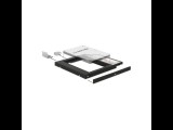 DELOCK Átalakító Slim SATA 5.25" beépítő keret (10mm) 2.5" SATA HDD-hez 9.5mm-ig