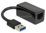 Delock Átalakító USB 3.0 to Gigabit LAN kompakt, fekete (DL65903)