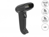 DeLock Barcode Scanner 1D and 2D for 2.4 GHz, Bluetooth or USB 90562