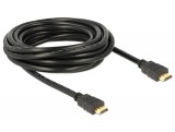 DeLock Cable High Speed HDMI with Ethernet – HDMI A male > HDMI A male 4K 5m 84409