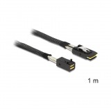 DELOCK Cable Mini SAS HD x 4 SFF 8643 male -> Mini SAS x 4 36 Pin SFF 8087 male 1 m (83389)