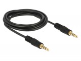 DeLock Cable Stereo Jack 3.5 mm 4 pin male > male 3m 83437