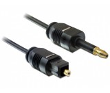 DELOCK Cable Toslink Standard male - Toslink mini 3.5mm male 2m (82876)