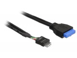 DeLock Cable USB 3.0 pin header female > USB 2.0 pin header male 30cm 83095
