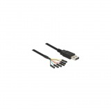 DELOCK Cable USB male > TTL 6 pin pin header female separate- 1,8m (83787) (83787)