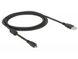 DeLock Cable USB2.0 -A male to USB- micro B male 2m 82335