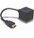 DELOCK CONVERTER HDMI apa - HDMI anya x2 (65056)