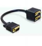 DELOCK CONVERTER VGA apa - 2xVGA anya (65060)