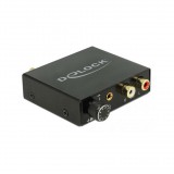 DeLock Digital Audio Converter to Analogue HD with Headphone Amplifier (63972)