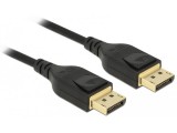 Delock DisplayPort cable 8K 60 Hz 1 m DP 8K certified 85658