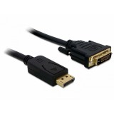 Delock Displayport - DVI 24+1 kábel, apa - apa 3,0m