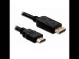 Delock Displayport - HDMI kábel, apa-apa 1m