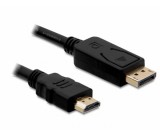 Delock Displayport - HDMI kábel, apa-apa 1m