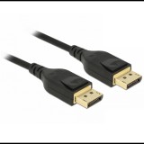 Delock DisplayPort kábel 8K 60 Hz 2 m DP 8K tanúsítvánnyal