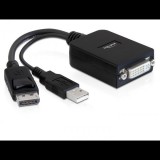 Delock DL61855 Displayport male -> DVI-I 24+5 female active adapter (DL61855)