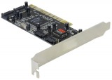 DeLock DL70154 4x SATA Port PCI RAID Vezérlő