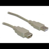 Delock DL82239 USB 2.0-A (apa/anya) 1.8 méteres hosszabbító kábel (DL82239) - USB hosszabbító