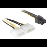 DeLock DL82315 hálózati kábel PCI Express kártyákhoz 15 cm (DL82315)
