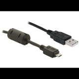 DeLock DL82335 USB2.0–A apa - Micro-B USB apa kábel 2m (DL82335) - Adatkábel