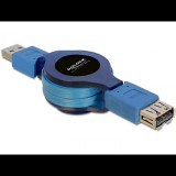 Delock DL82649 USB 3.0 visszatekerhető hosszabbító kábel (DL82649) - USB hosszabbító