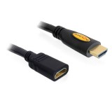 Delock DL83082 High Speed HDMI Ethernet A - A apa - anya hosszabbító kábel 5m