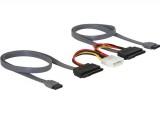 Delock DL84239 SATA All-in-One cable for 2x HDD