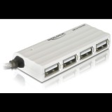 DeLock DL87445 HUB USB 2.0 4 port (DL87445) - USB Elosztó
