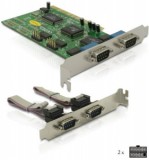 DeLock DL89046 4x soros (RS-232) PCI kártya