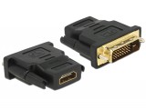 DeLock DVI-D (Dual Link) (24+1) - HDMI female Adapter Black 65466