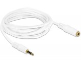 DeLock Extension Cable Audio Stereo Jack 3.5 mm male / female IPhone 4 pin 2m 84482