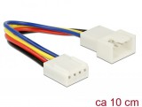 DeLock Extension Cable PWM Fan Connection 4 Pin 10 cm 85360