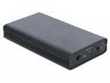 DeLock External Enclosure for 3.5″ SATA HDD with SuperSpeed USB (USB3.1 Gen1) Plastic 42612