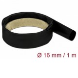 Delock Fekete zsugorcső 1 m x 16 mm