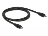 Delock firewire 4 pin - 4 pin kábel, 1m (82570)