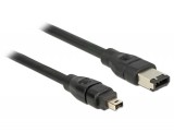 Delock firewire 6 pin - 4 pin kábel, 1m (82576)