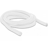 Delock Fonott kábelharisnya önzáródó 2 m x 19 mm fehér