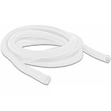 Delock Fonott kábelharisnya önzáródó 2 m x 25 mm fehér