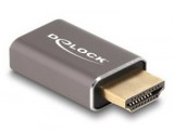 Delock HDMI adapter apa - anya 8K 60 Hz szürke fém (60081)
