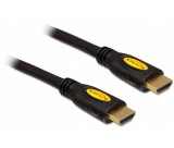Delock HDMI Ethernet kábel - A apa/apa 5m