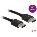 Delock HDMI kábel male/male 8K 60Hz 48 Gbps összekötő 2m (DL85294)