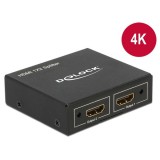 DeLock HDMI Splitter 1 x HDMI bemenet 2 x HDMI kimenet 4k (87701) (87701)