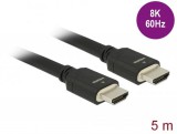 DeLock High Speed HDMI Cable 48 Gbps 8K 60 Hz 5m 85296