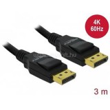 Delock Kábel - 82424 (DisplayPort kábel, apa-apa, 3m) (DL82424)